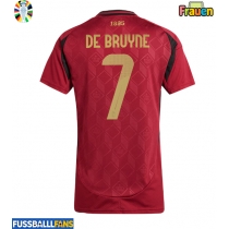 Belgien Kevin De Bruyne #7 Heimtrikot Frauen EM 2024 Kurzarm